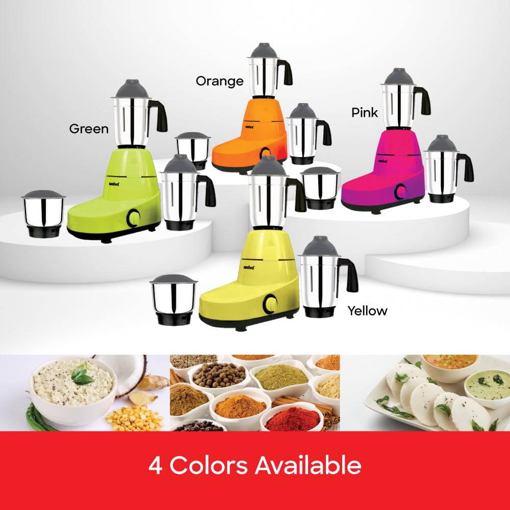 Sanford SF5906GM 3-in-1 Mixer Grinder Complete Package