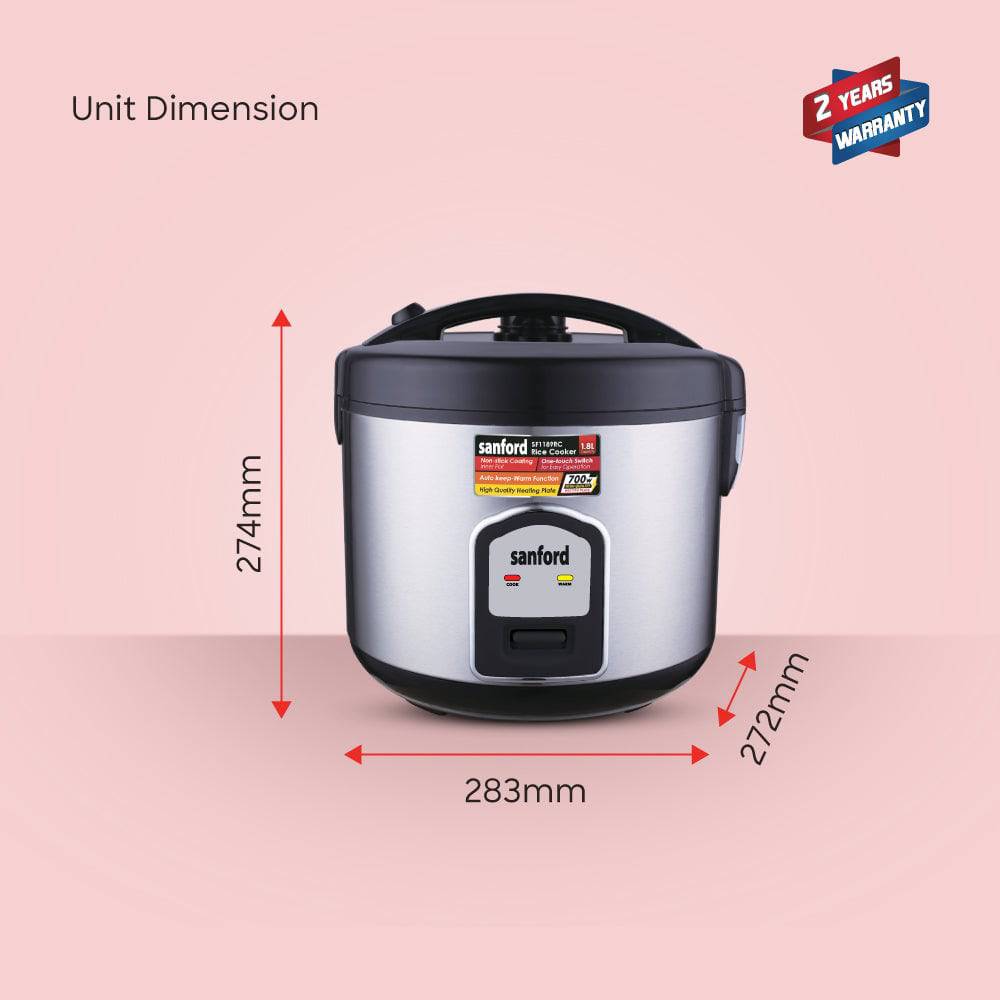 Sanford SF1189RC cooker complete set with measuring cup