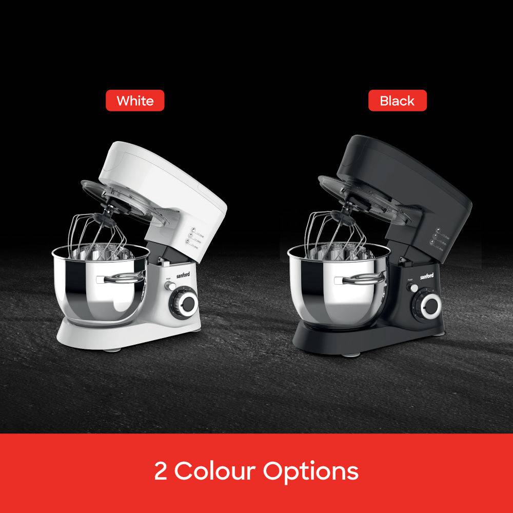 Sanford SF1362SM stand mixer in use demonstration